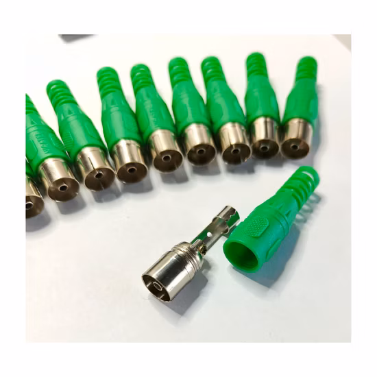 TV 수 플러그 RF 케이블 CCTV 안테나 플러그 9.5TV TV 어댑터 (5.0012)