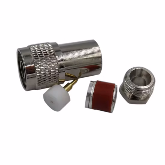 5D용 RF 동축 N 유형 수 클램프 커넥터